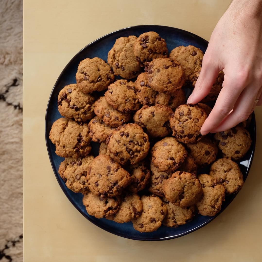 Quoi de mieux qu’une belle assiette de cookies pour se faire plaisir ?